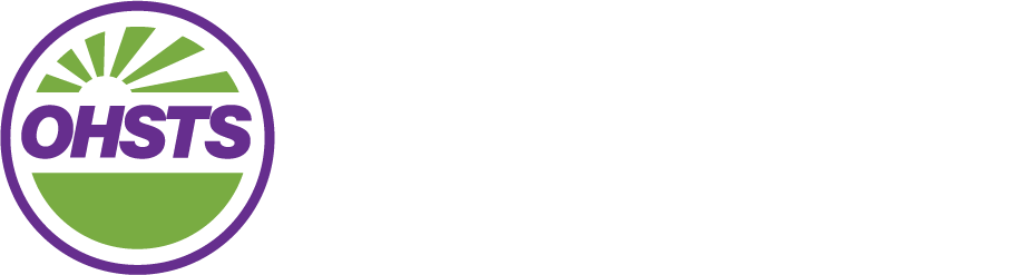 OHSTS logo. Ohio Human Services Training System